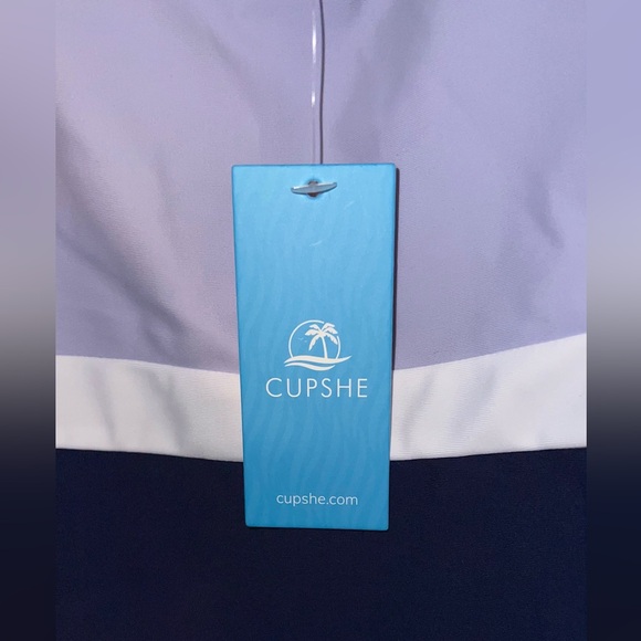 Brand New Cupshe color block one piece bathing suit - Picture 2 of 6